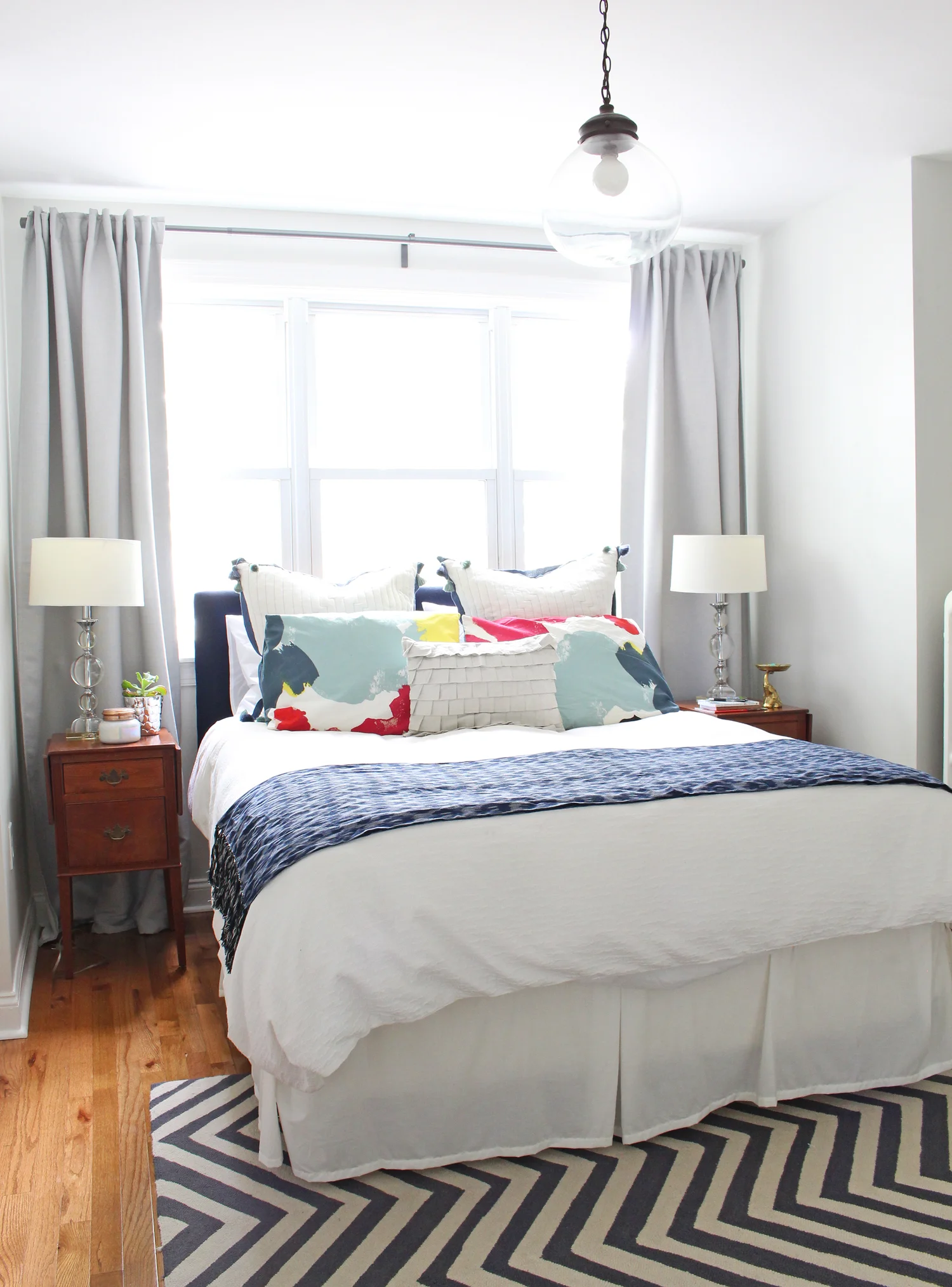 Today we're talking all about ceiling lights on the blog! I've also rounded up 30 modern Flush Mounts, Pendants, & Chandeliers - all under $300. Read more about how to choose the right light fixtures for your room.