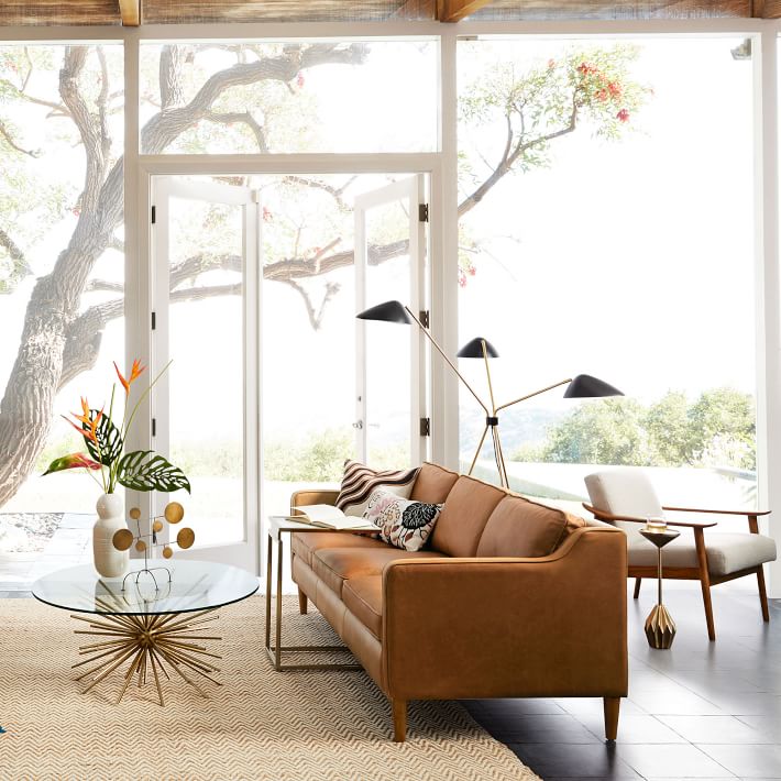 Buying a sofa soon? There's a lot to think about! Here's a guide to helping you think through how to find the perfect couch for your home. // leather sofa, how to pick a sofa, shopping for a sofa, sofa buying tips.