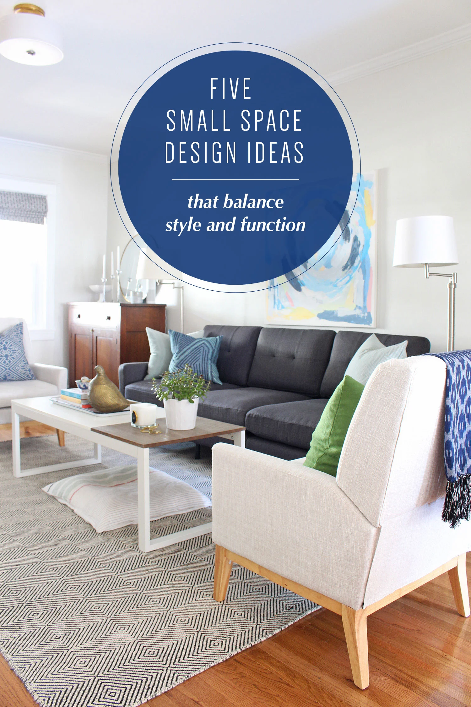 Taking a look back at the top 10 blog posts for Mix & Match Design Company of 2018! Come see what was popular in interior decorating, design tips, e-design projects, and more. One of the posts that made the list? This post featuring five small space ideas that balance function and style!