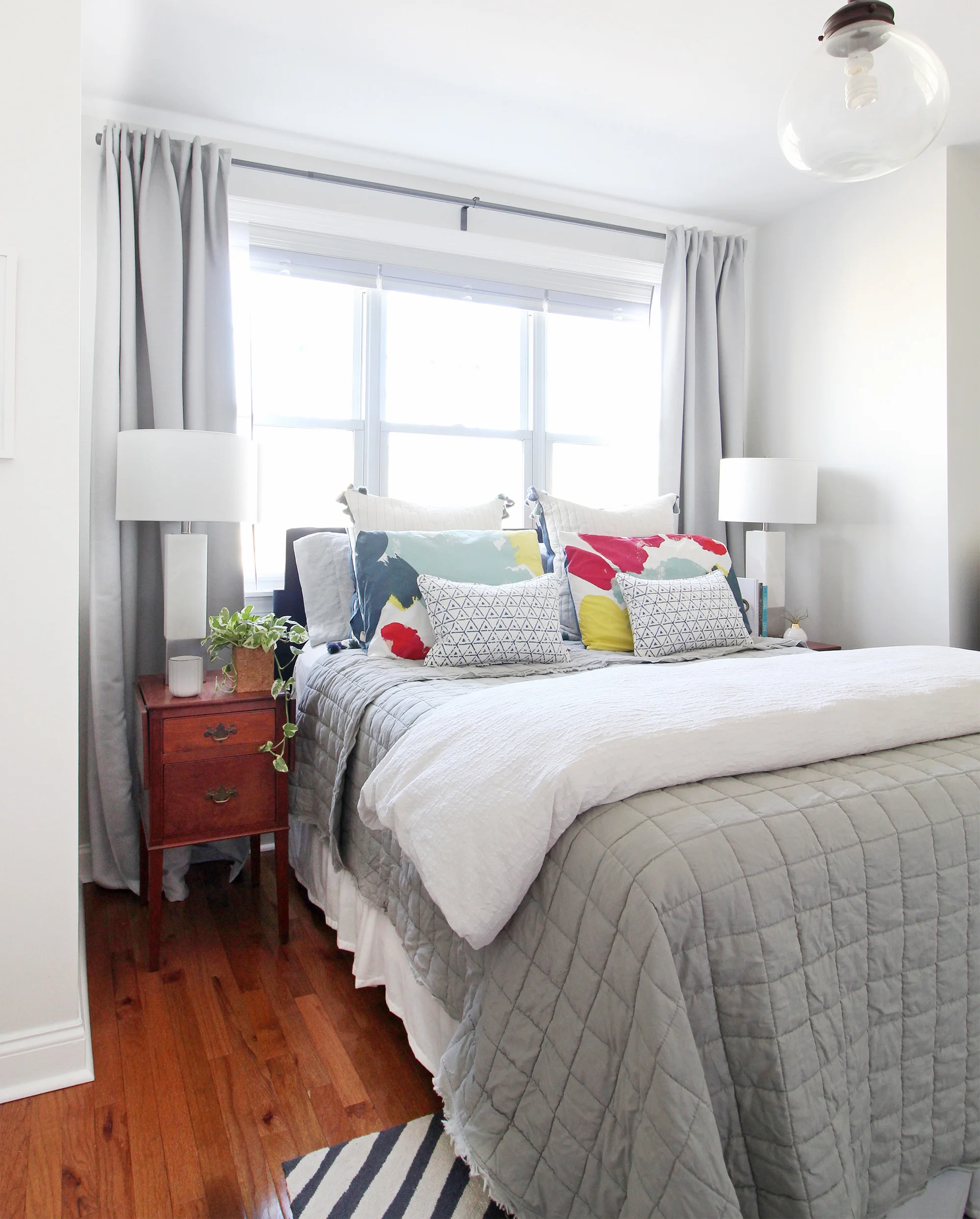 Installing Cordless Cellular Shades in Our Master Bedroom with Affordable Blinds