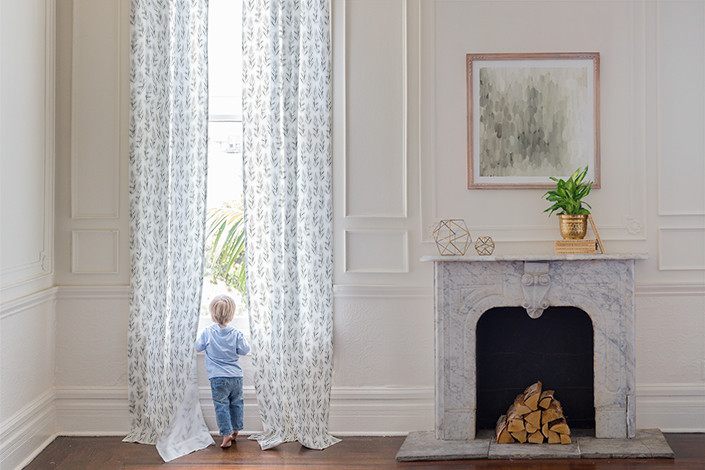Looking for some unique curtains for the windows in your home? Minted has a whole collection designed by independent artists! They come in both cotton and linen options, and six different lengths. They even have extra long curtain lengths - 108”, 120” and 132”. Finding affordable, ready-made, long curtains is almost unheard of, and Minted has them. See more on the Mix & Match Design Company Blog.