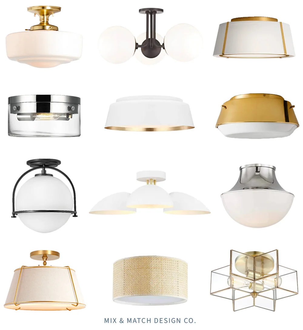 Beautiful Light Fixtures for Low Ceilings