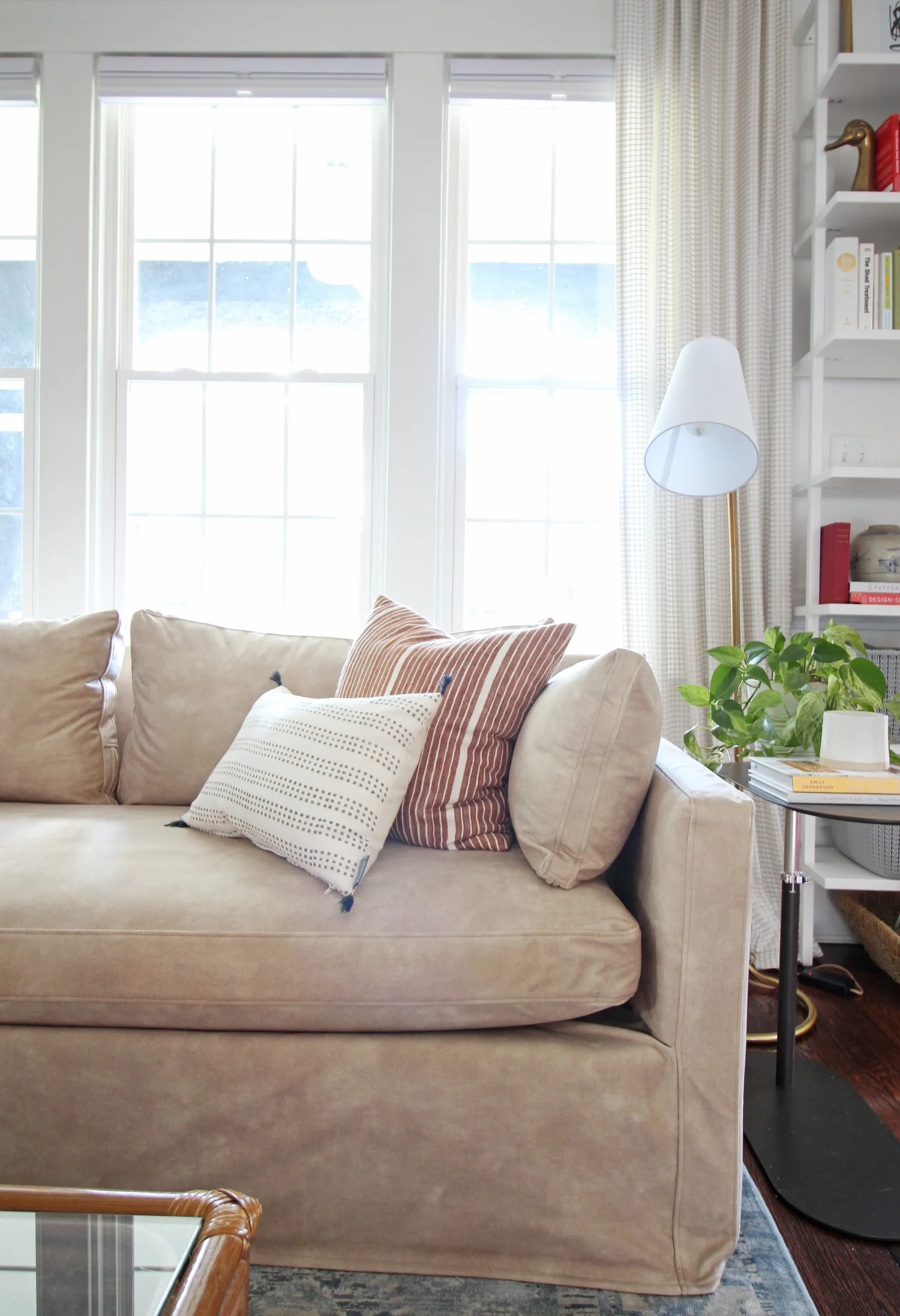 Changing Up My Rowe Sylvie Sofa With a Slipcover From Comfort Works