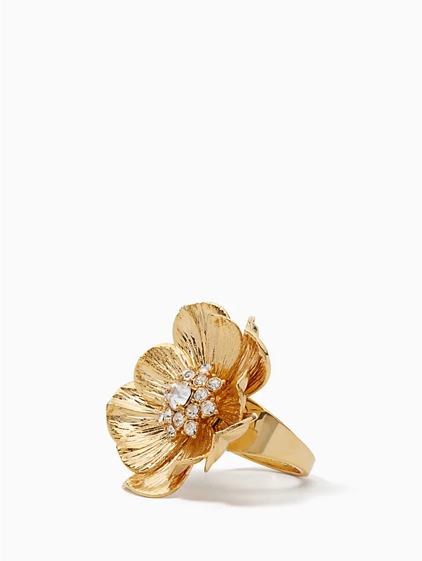 Precious Poppies Ring