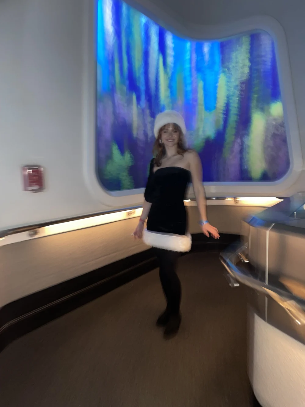 on the Space Mountain walkway