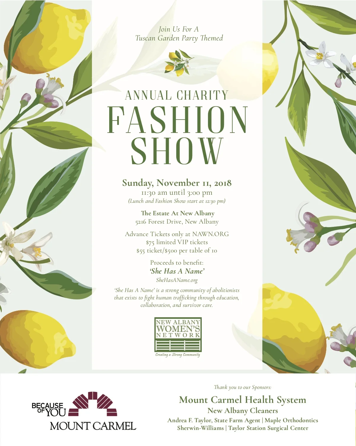 NAWN Fashion Show