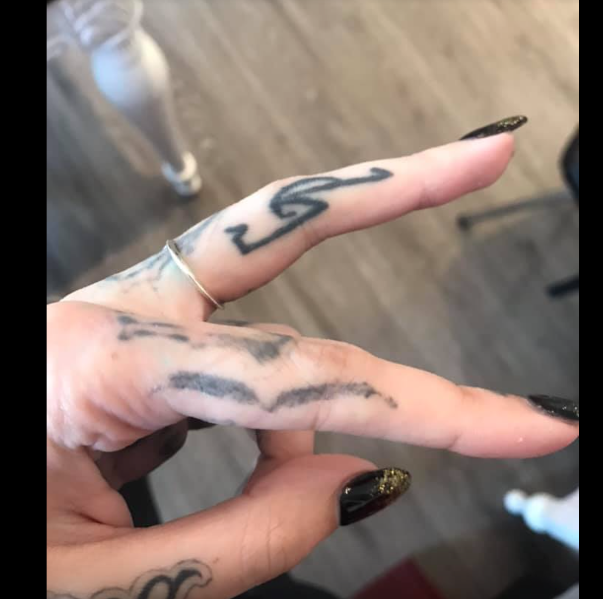 How Long Do Finger Tattoos Last  Saved Tattoo