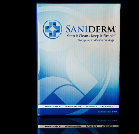 Tattoo Aftercare With Saniderm Bandage