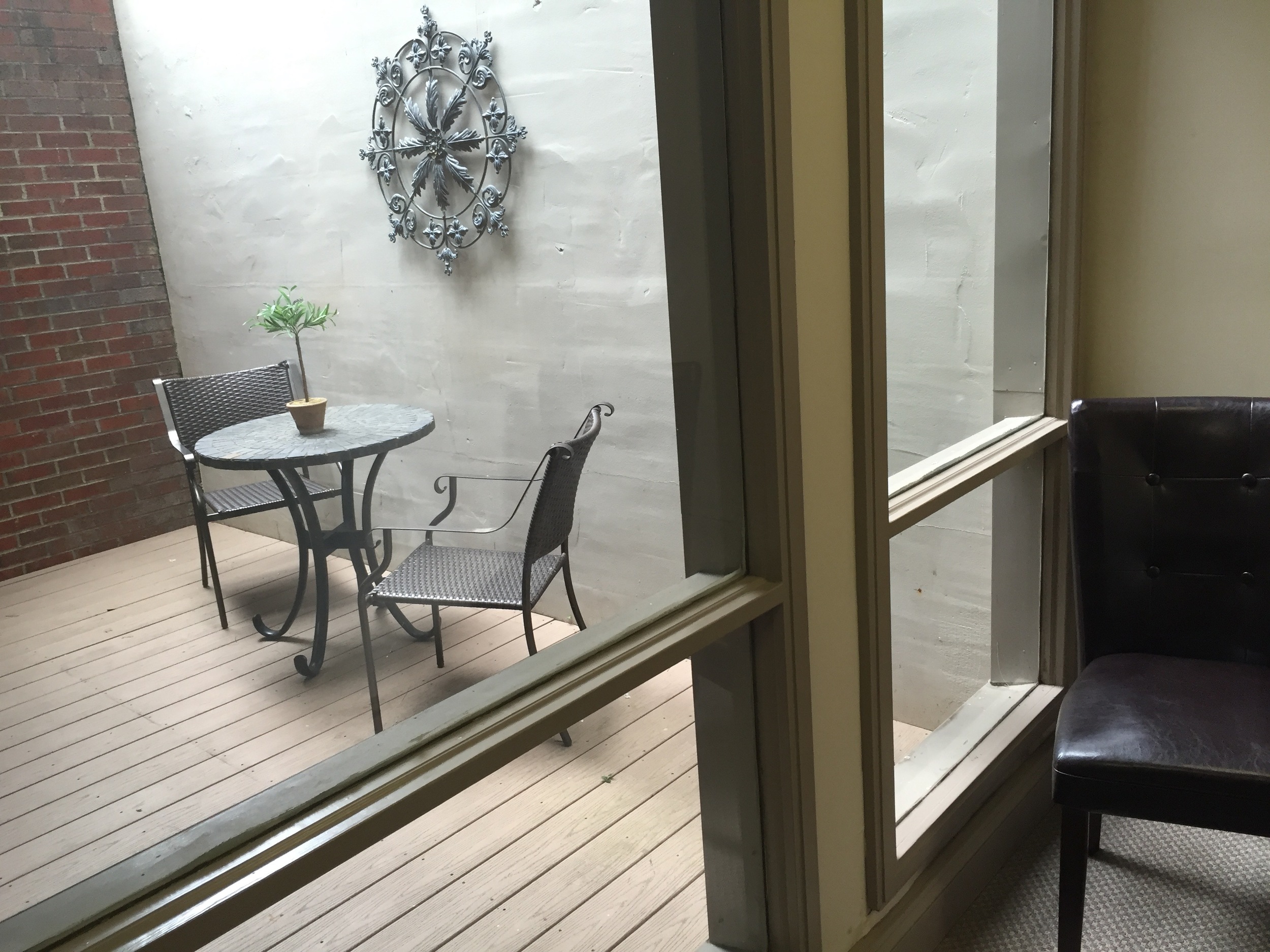Outdoor Patio/Waiting Area