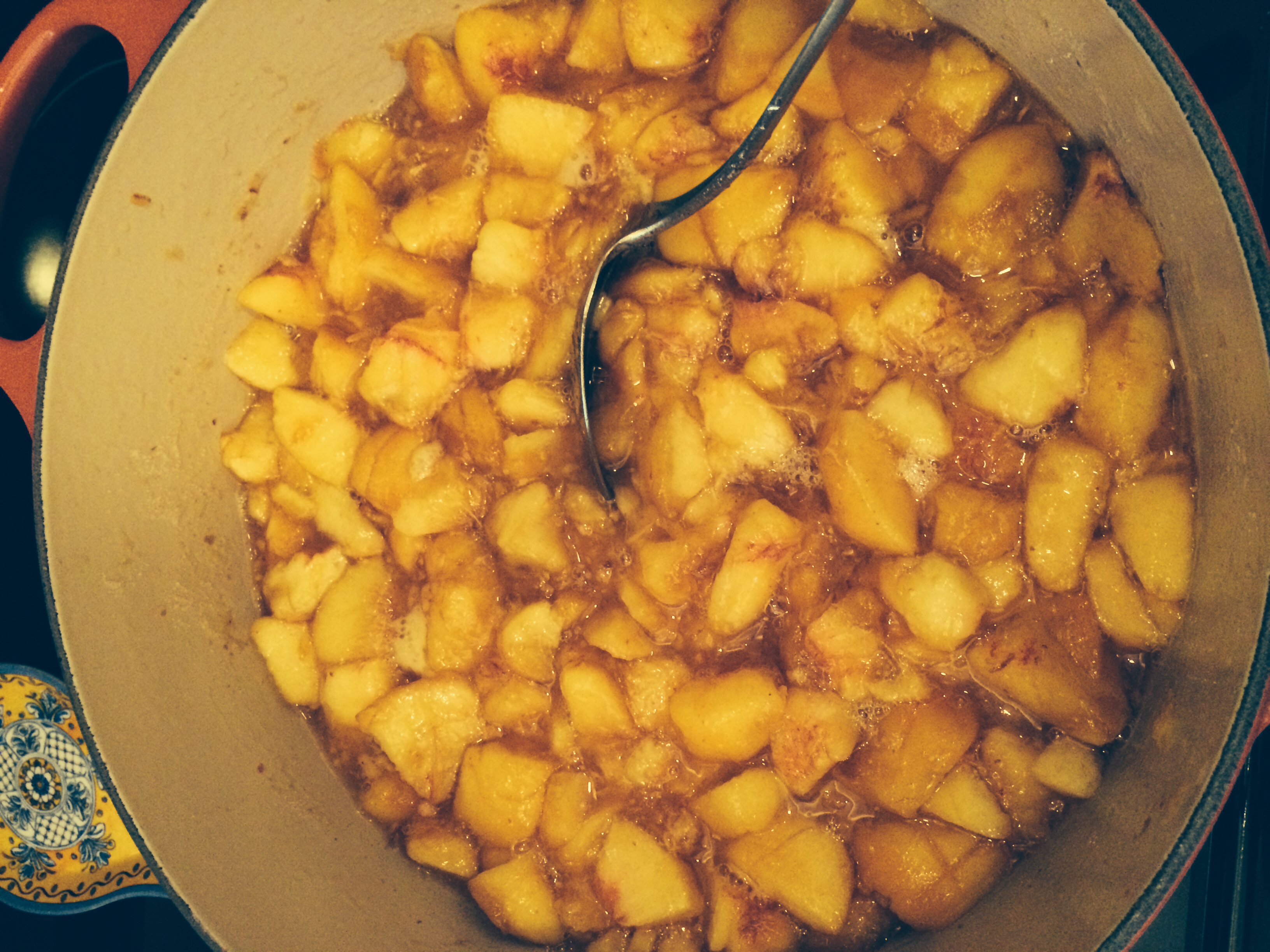 Peach and nectarine jam.