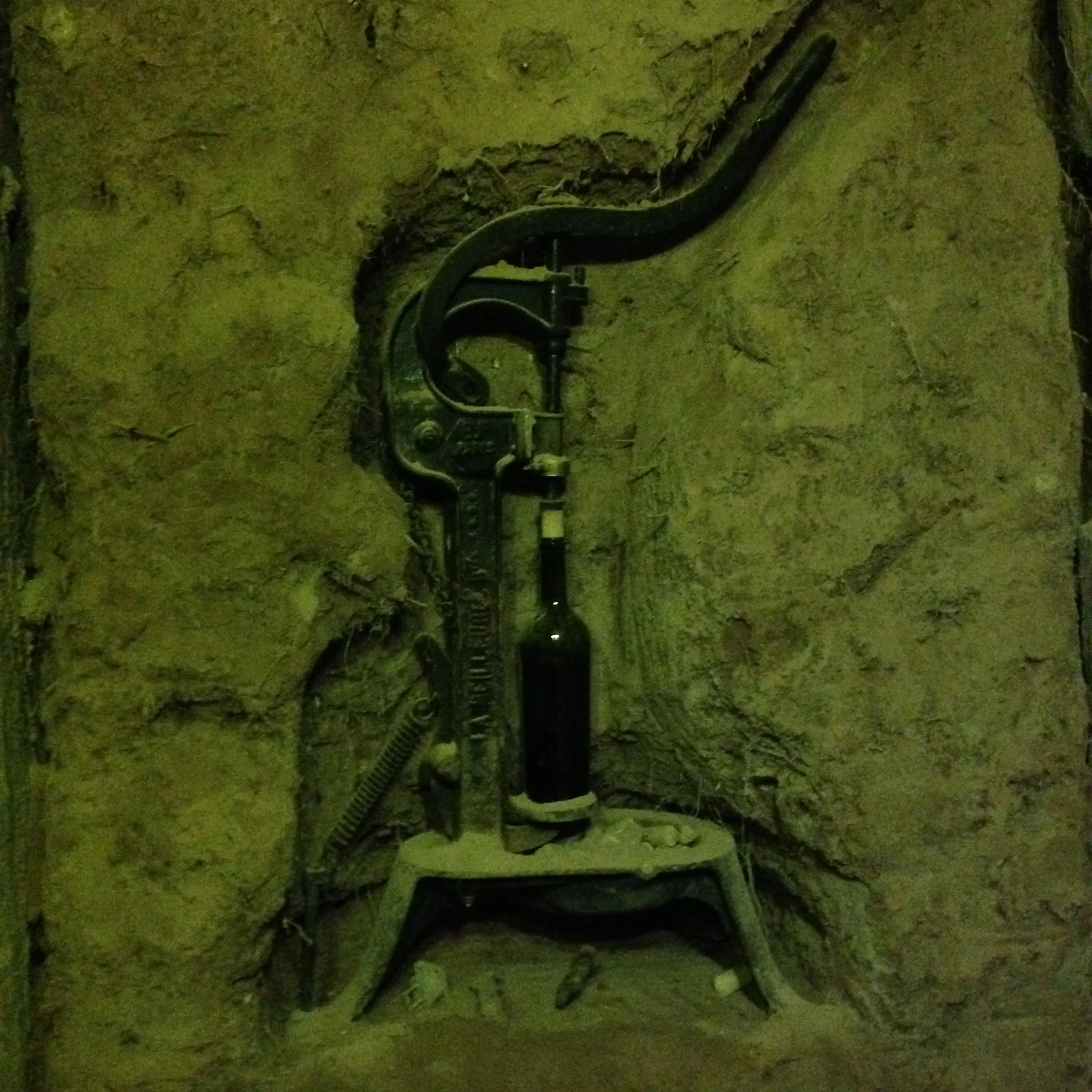 Nino's grandfather's wine corker. 