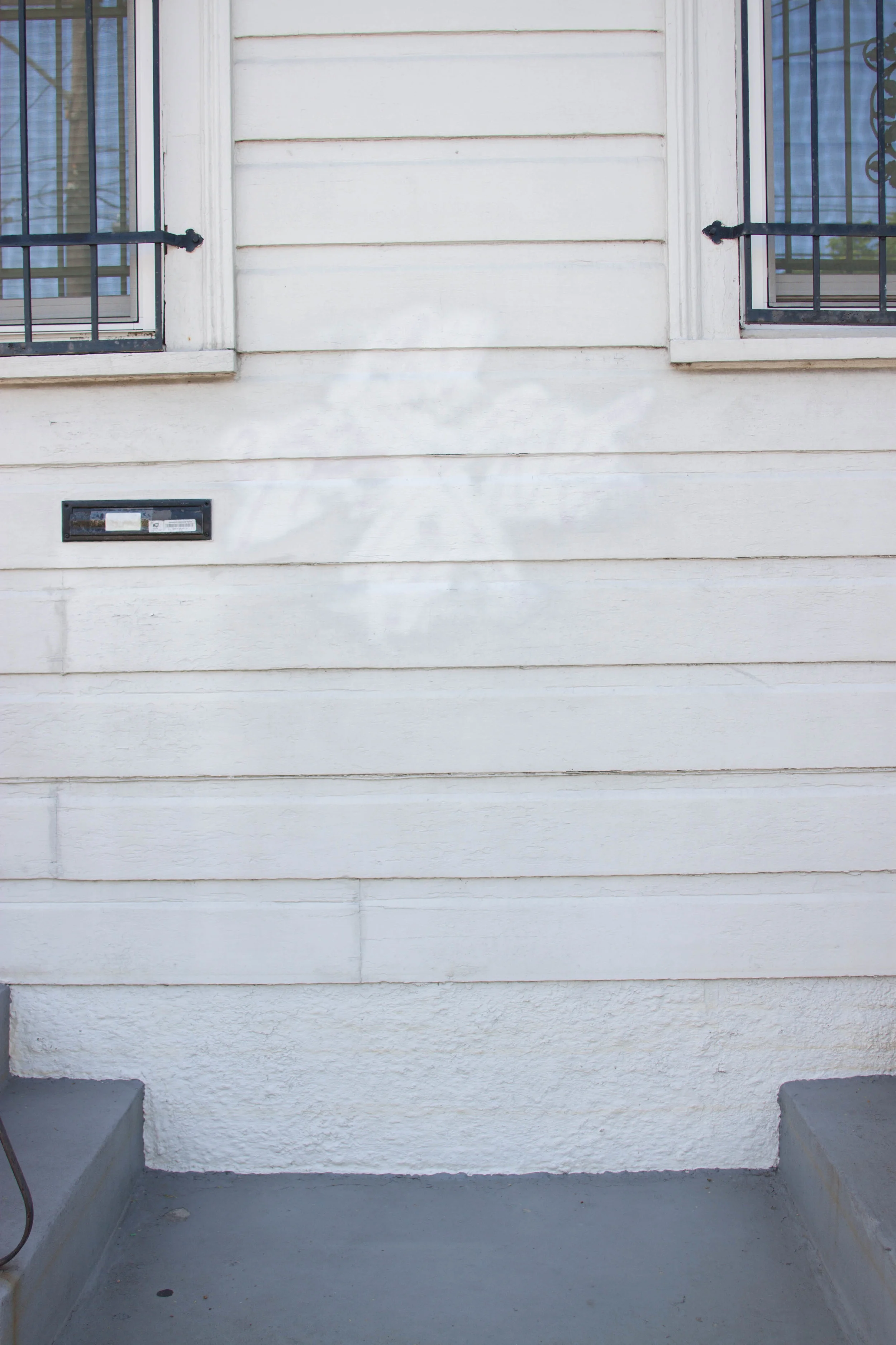  May 25, 2010, painted over the X. 