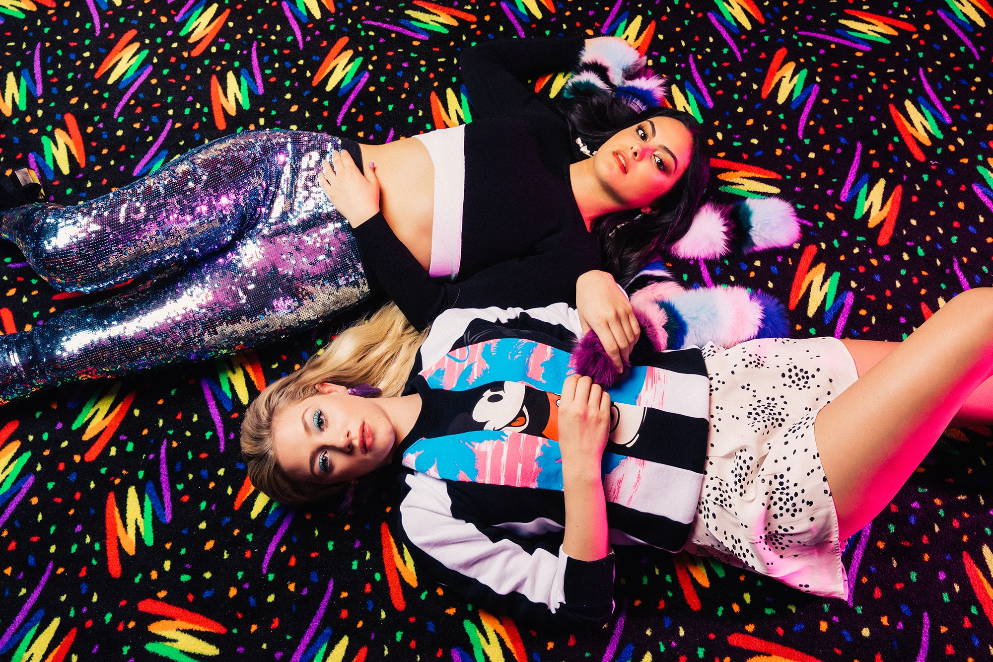 Lili Reinhart and Camila Mendes