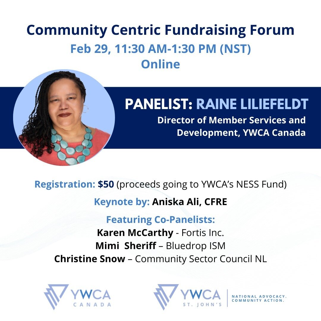 📣 Join us for an essential conversation on CCF, and learn about equity and social justice in fund development.

Meet our first panelist, Raine!

✨ Raine Liliefeldt is a communications professional and relationship builder with over 19 years in the n