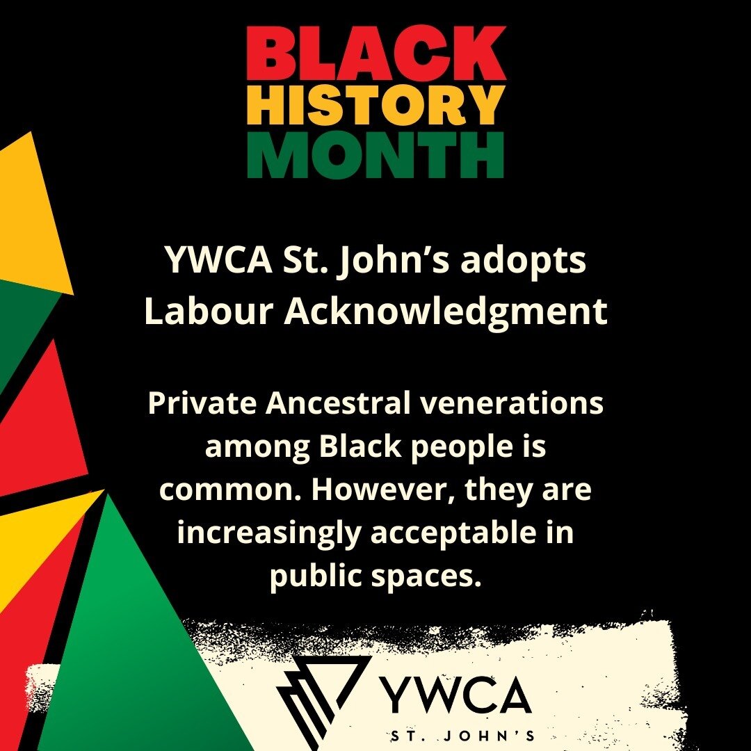 This Black History Month, YWCA St. John's adopts the following Labour Acknowledgement, with gratitude to Dr. Delores Mullings.

YWCA St. John&rsquo;s vows to make transparent the contributions of African descent people to building the nation state, p