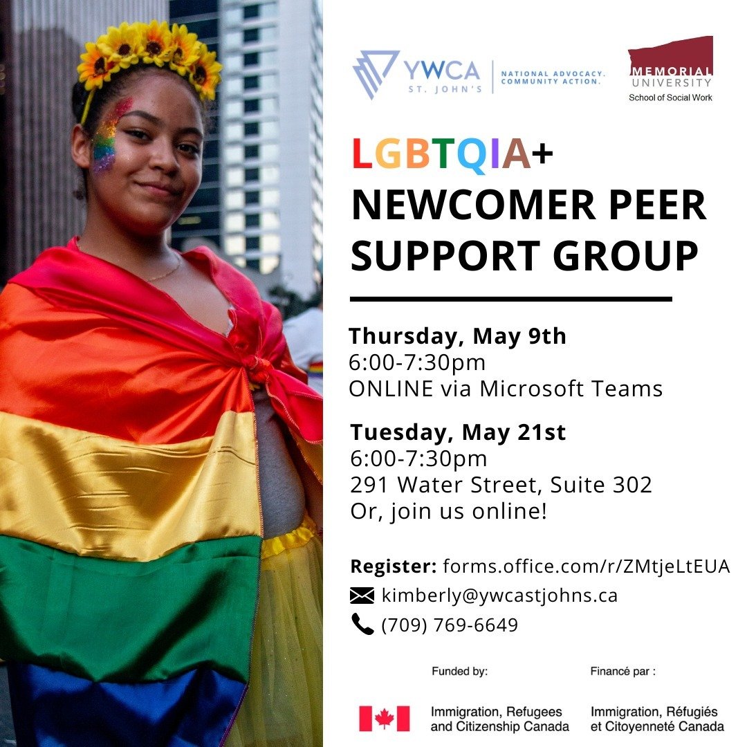 Are you an LGBTQIA+ immigrant or refugee? Our Peer Support Group can provide important settlement information, and community connection. 🏳️&zwj;🌈🏳️&zwj;⚧️

📝 To register for this program, please complete the online registration form here: https:/