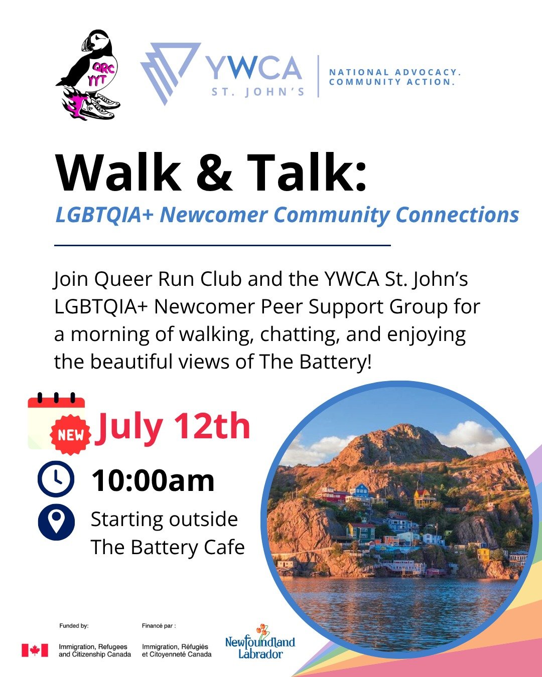 CHANGE IN DATEβ
Unfortunately, our "Walk & Talk" event is postponed until July 12th. We apologize for any inconvenience. Hope to see you there!
πDate: Saturday, July 12th
π Time: 10:00am
π Location: Starting outside The Battery Caf