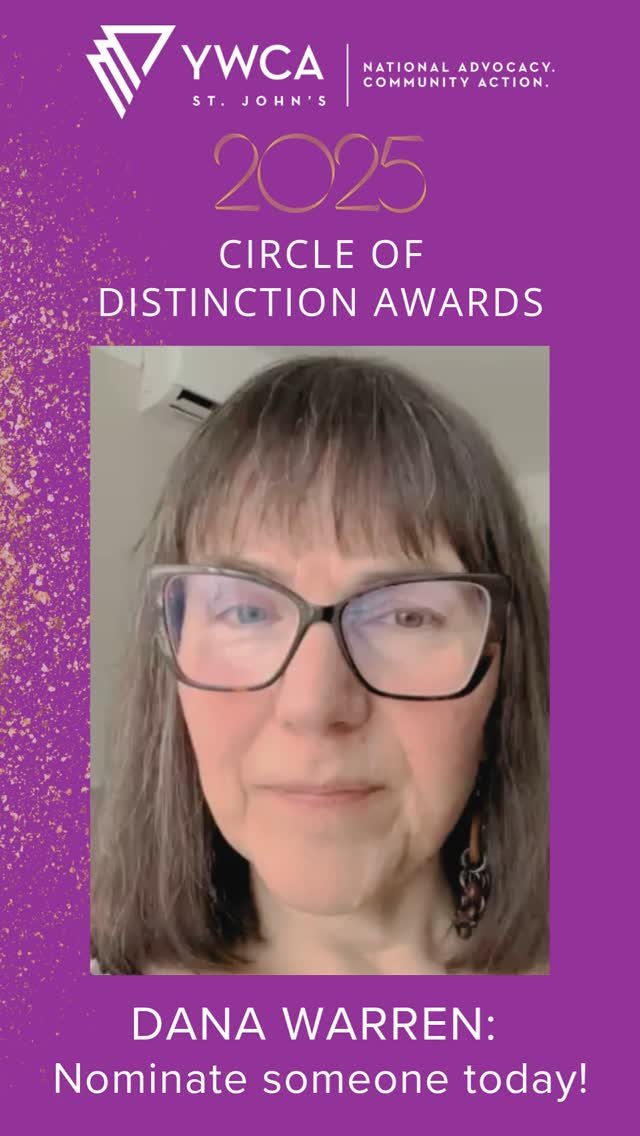 πNominations for the 2025 Circle of Distinction Awards are open, and you have an important part to play! Thank you to Dana Warren for the gift of these words.
π€Tag and share with a community champion and help us celebrate 100 years of YWCA St. Joh