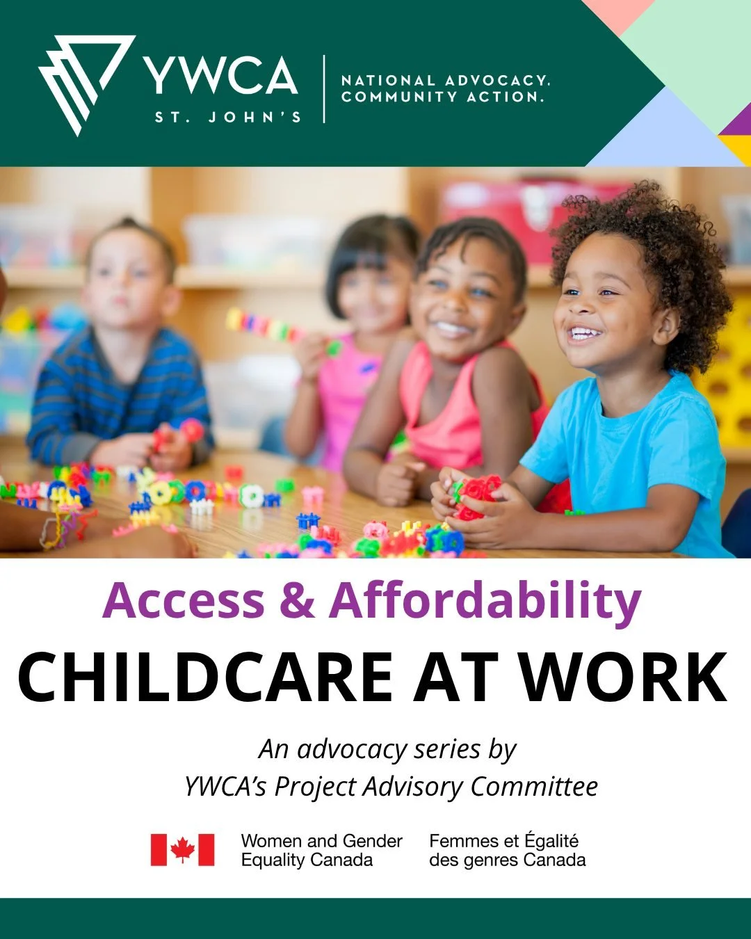 📣 First up in our advocacy series - we're focusing on access and affordability!
➡Access to affordable childcare impacts the well-being of children, families, and communities!
📲 Stay tuned to our socials over the next few days - share the posts,
