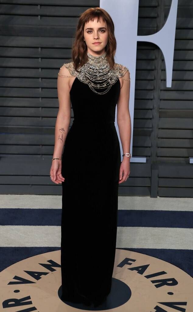 Emma Watson wearing vintage Ralph Lauren