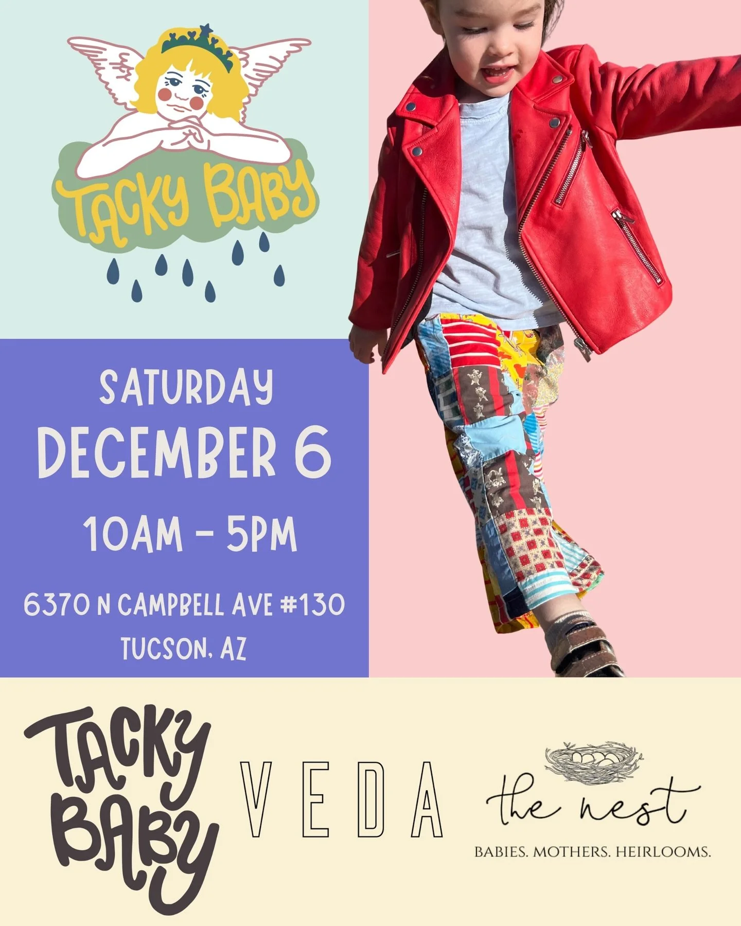 The holiday season is in full swing and we&rsquo;re celebrating with new styles for moms + toddlers! 🎁✨

We&rsquo;ve been busy creating fresh pieces for our upcoming pop-up at @shopfromthenest on December 6th &mdash; and trust us, you&rsquo;ll want 