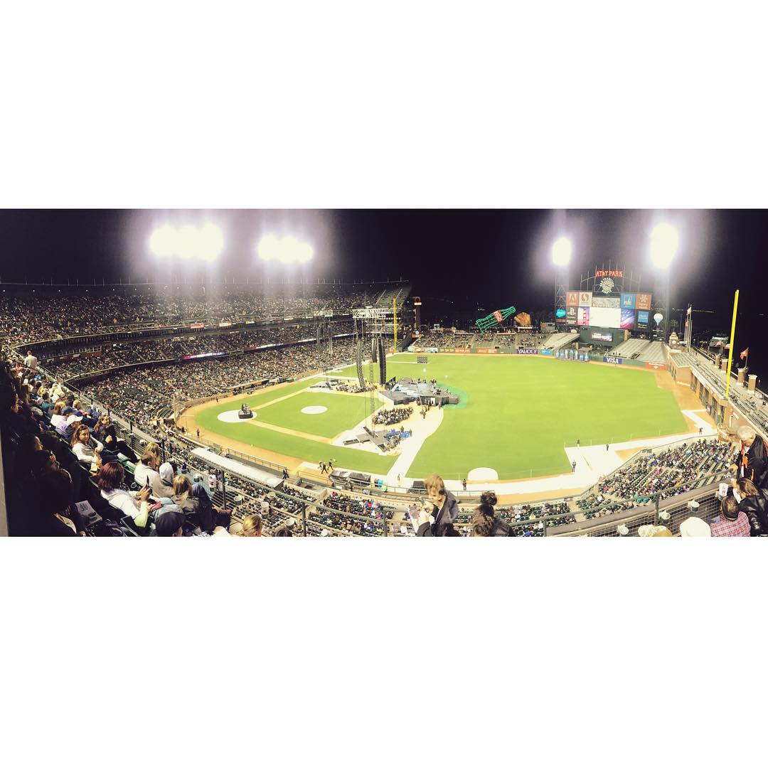 "Glory to Glory" performed at AT&T Park in San Francisco