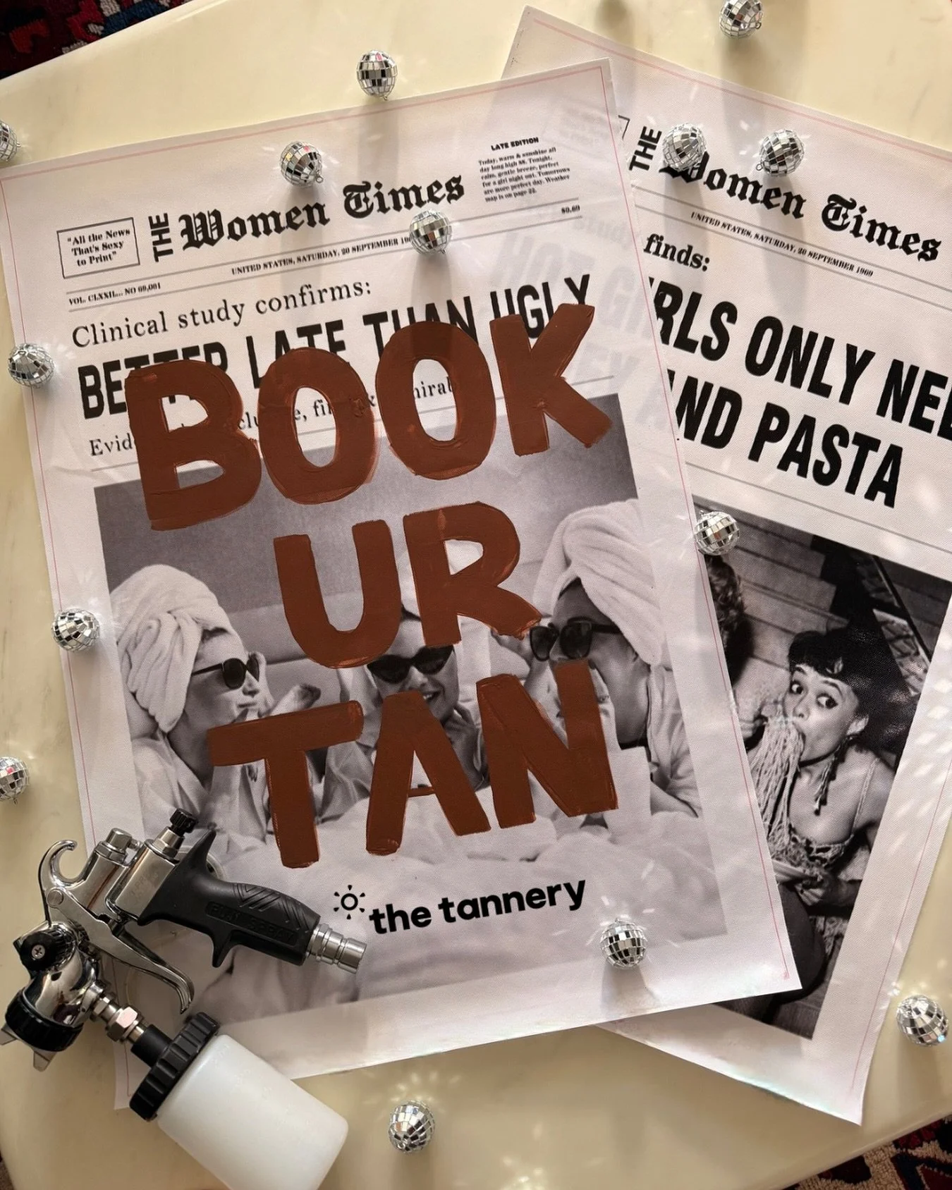 Nuff said. Break out the sun dresses &amp; put away the sweats.☀️
Book your spray tan, babe.✨