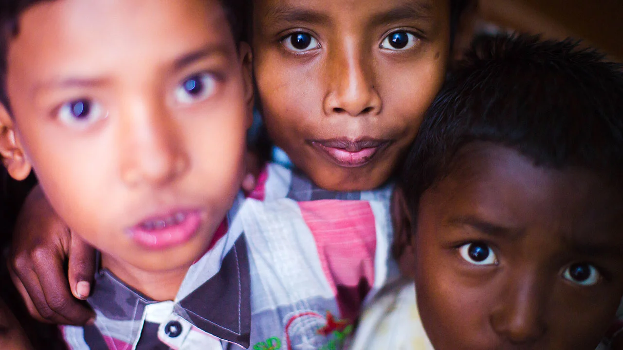 Some of the children that live at the orphanage.