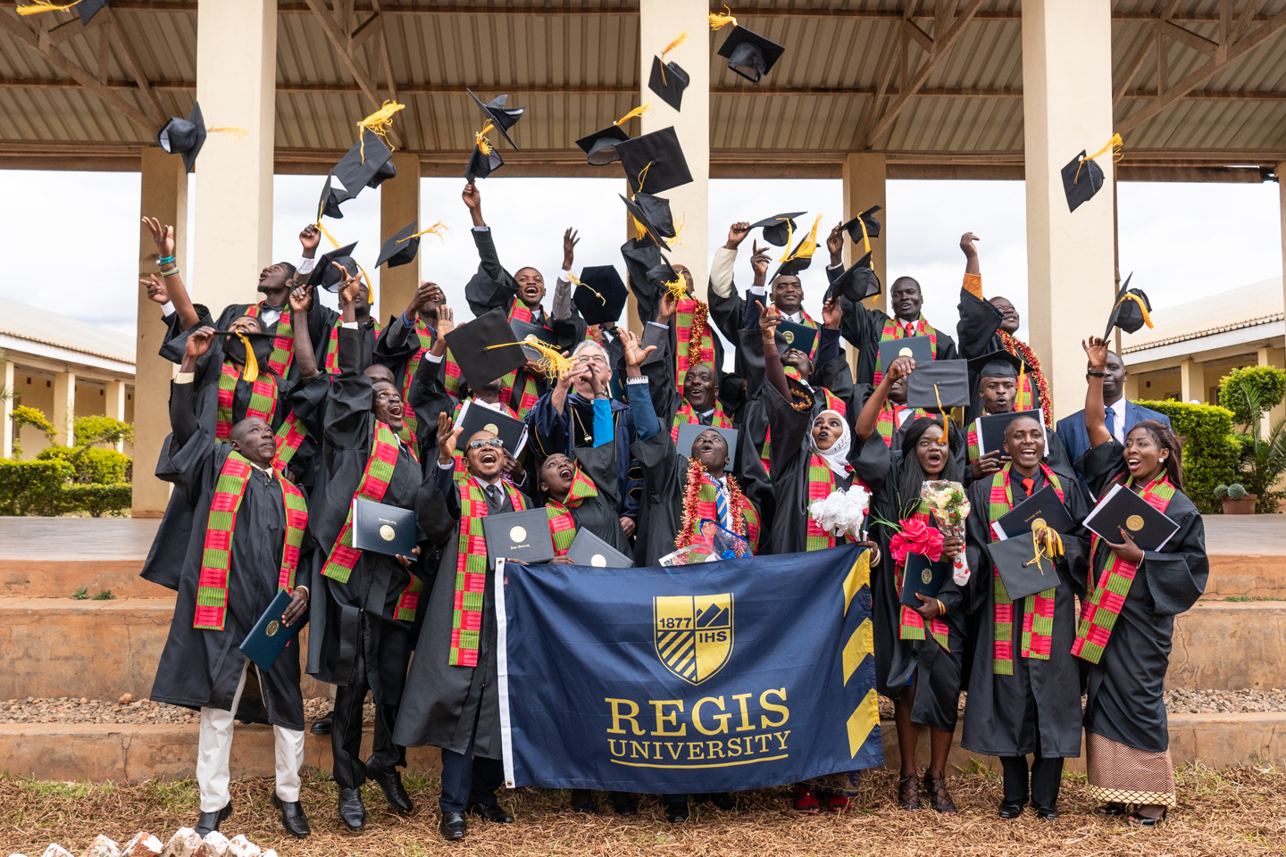 Dzaleka JWL Graduates Celebrate.
