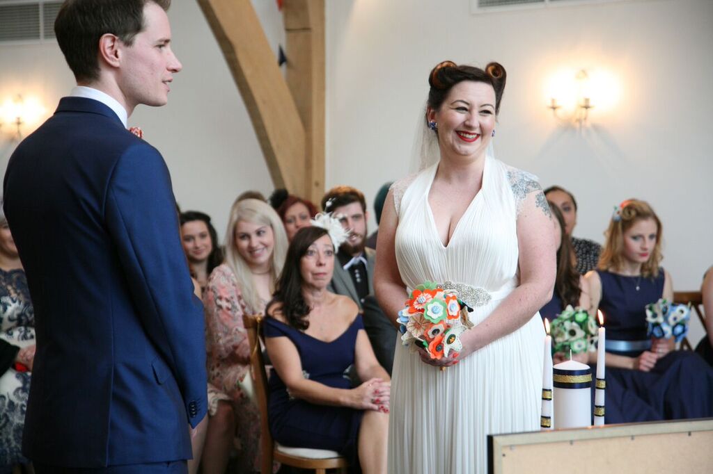 Ryan Nikki - Wedding Ceremony Mythe Barn | www.myperfectceremony.co.uk