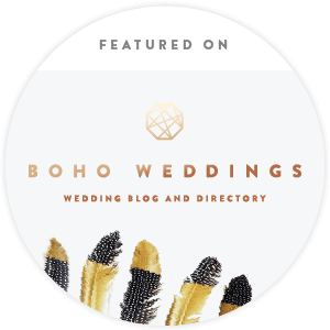 My Perfect Ceremony Featured on Boho Weddings - Wedding Blog & Directory