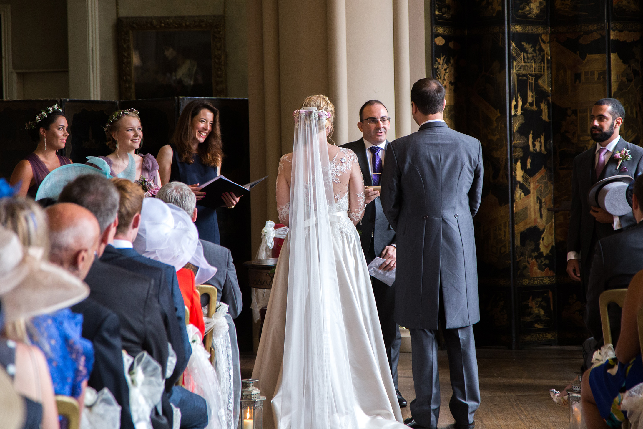 A traditional wedding with an American twist at the beautiful Belvoir Castle