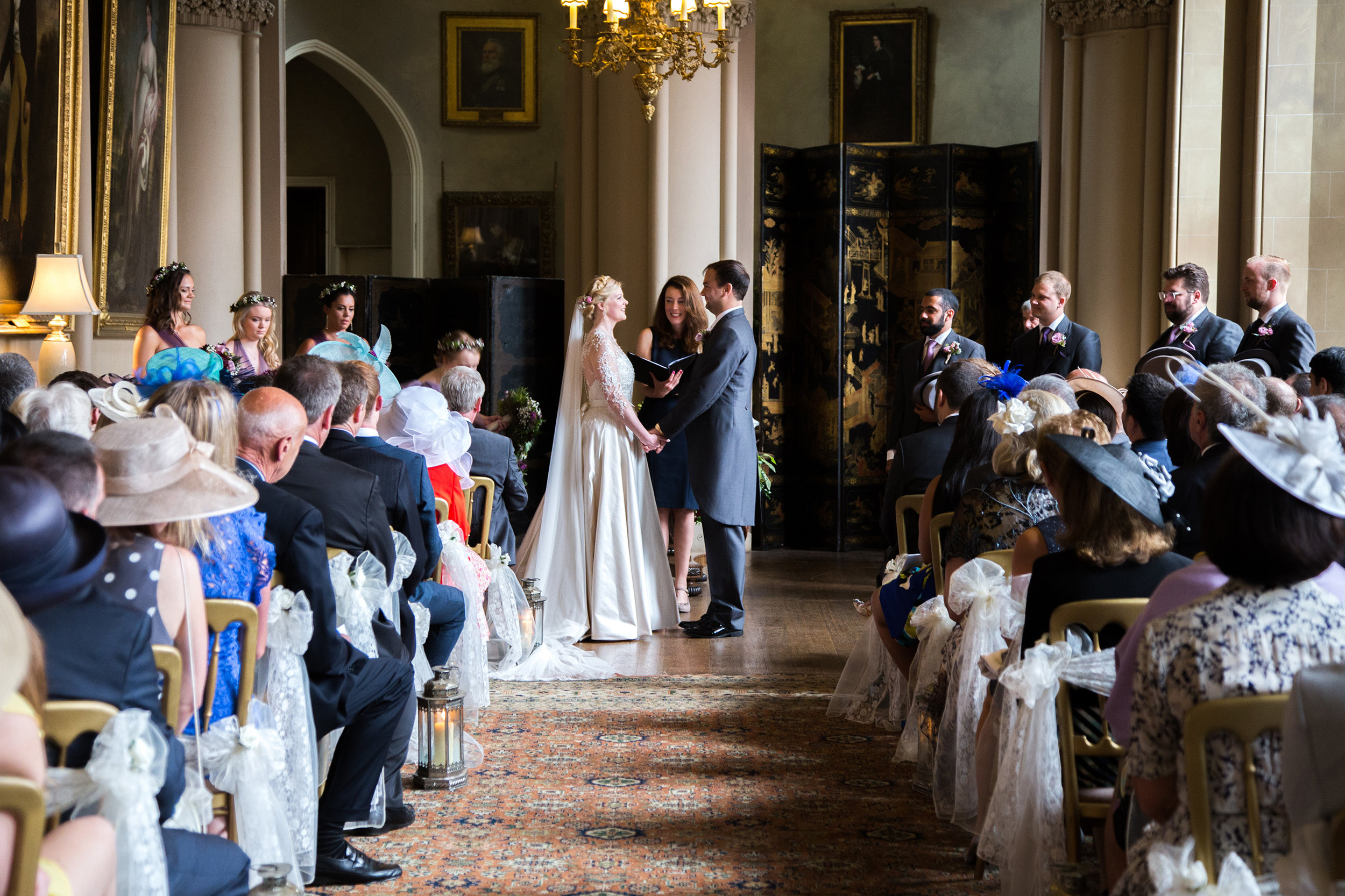 A traditional wedding with an American twist at the beautiful Belvoir Castle