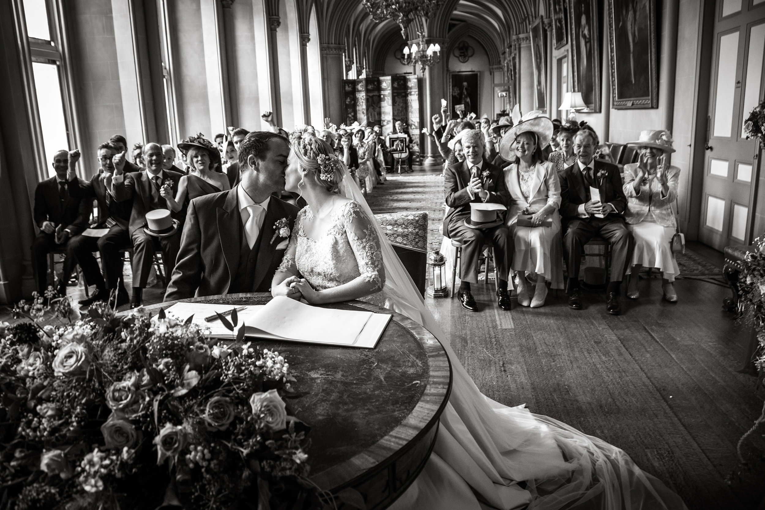A traditional wedding with an American twist at the beautiful Belvoir Castle