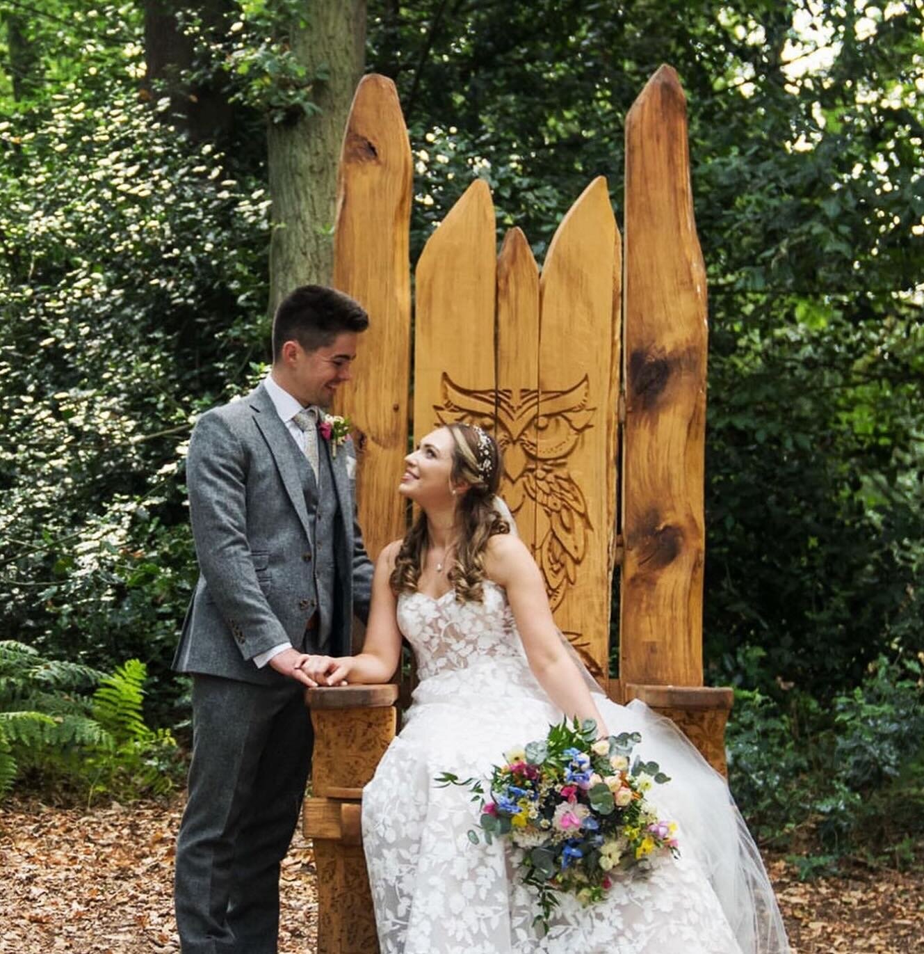 HAPPINESS 

The way they look at each other is everything 💕

A beautiful woodland ceremony , for 2 of the nicest people! Bradgate Park means so much to S&amp;H, something I and I know many people can completely relate to. 

Bradgate Park  is my &lsq