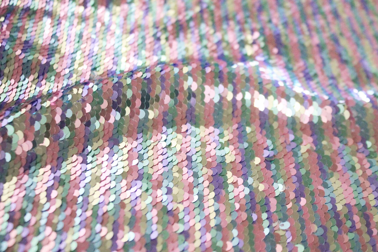 Utopia Sequins on Mesh