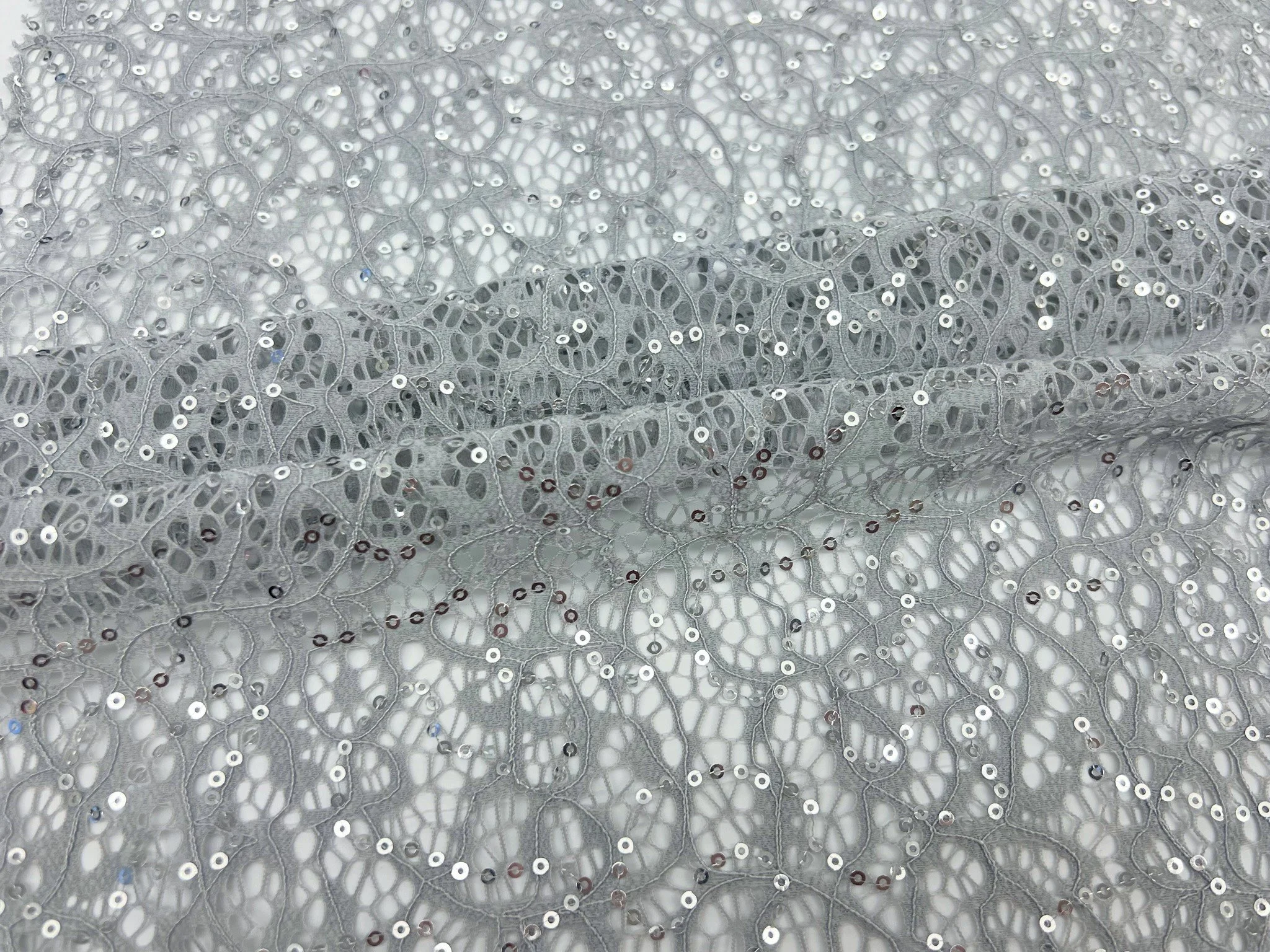 Isabelle Stretch Lace with Sequins