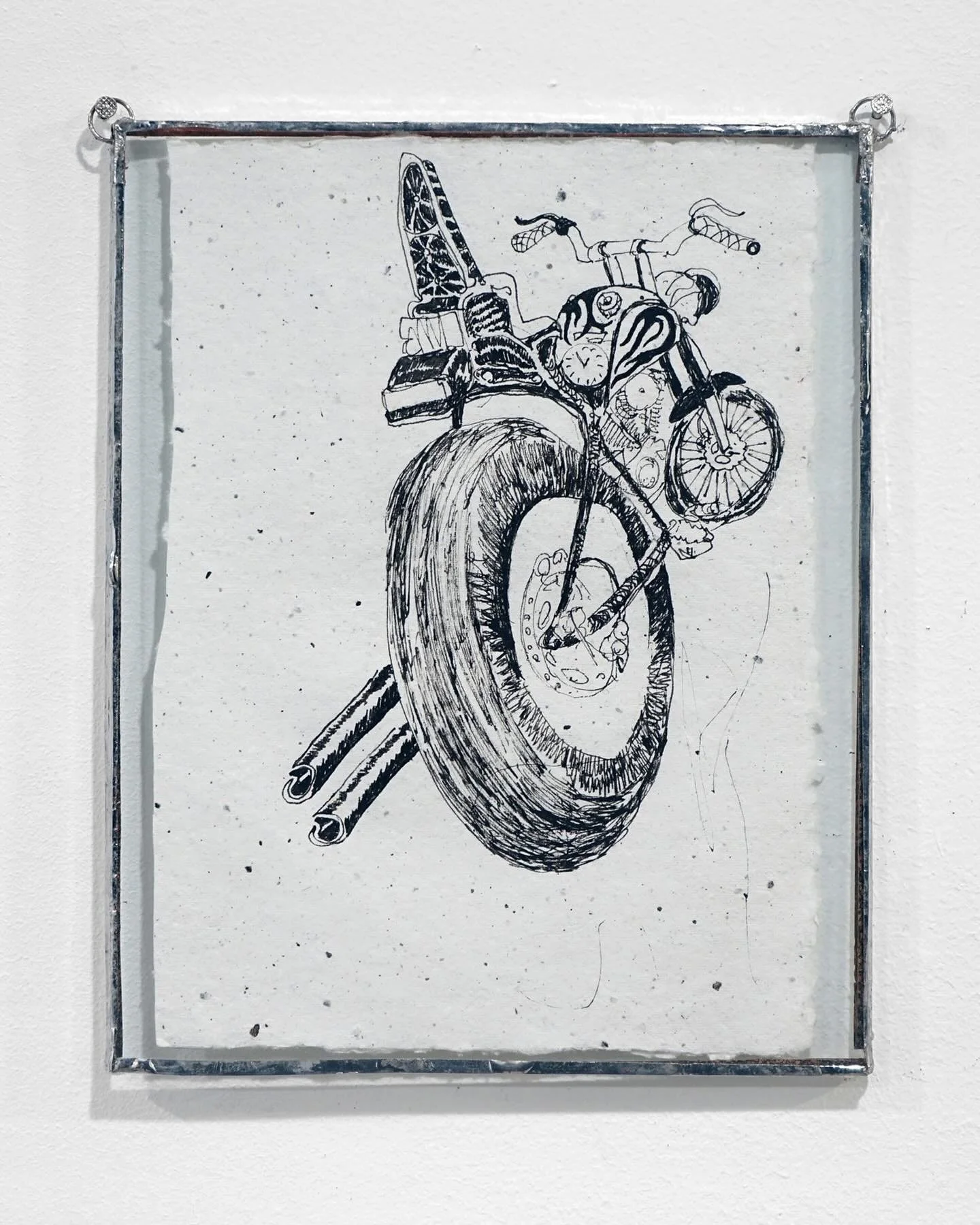 ENGINE 58
Ink on paper, framed.
10 x 8&rdquo;
$1000 

3:00-7:00 12/20/2020 
334 Broome NY
@334broome