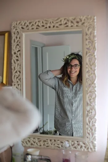 Maggie Bailey is a Houston-based florist and owner of Bramble & Bee . She specializes in organic and romantic floral design and loves crafting bespoke floral for weddings and events!