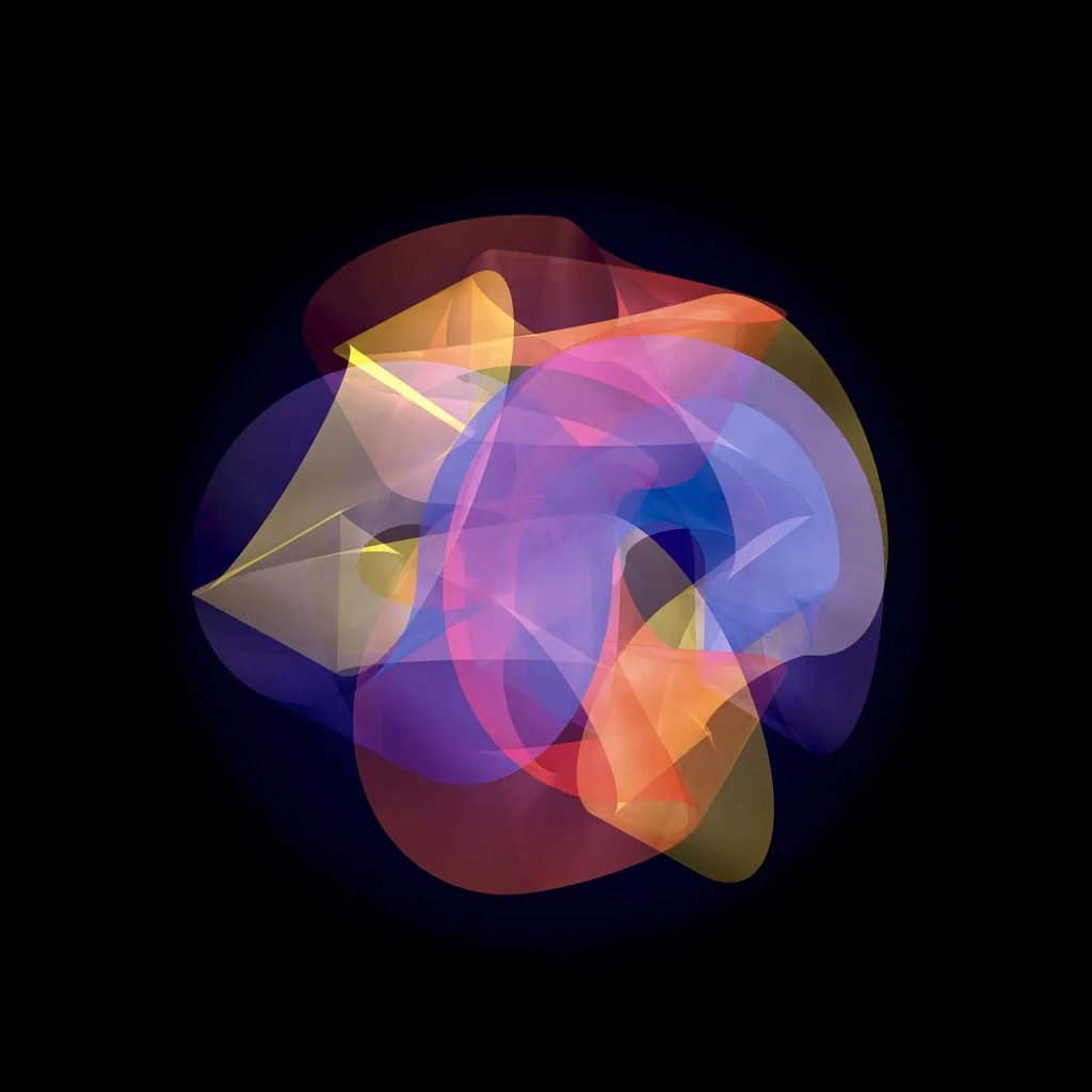 Sebastián, Calabi I (detail), 2008, Digital print of a Quantics sculpture. (Courtesy Fundación Sebastián, A.C.)