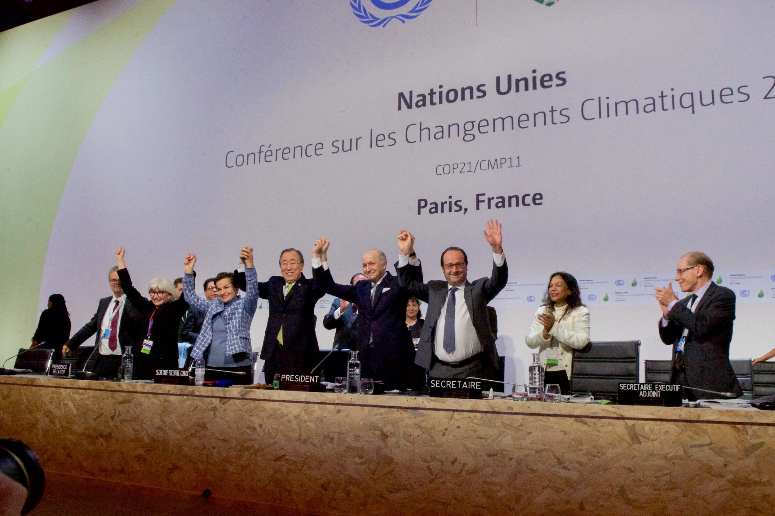 Photo: Paris Climate Agreement, Wikimedia Commons