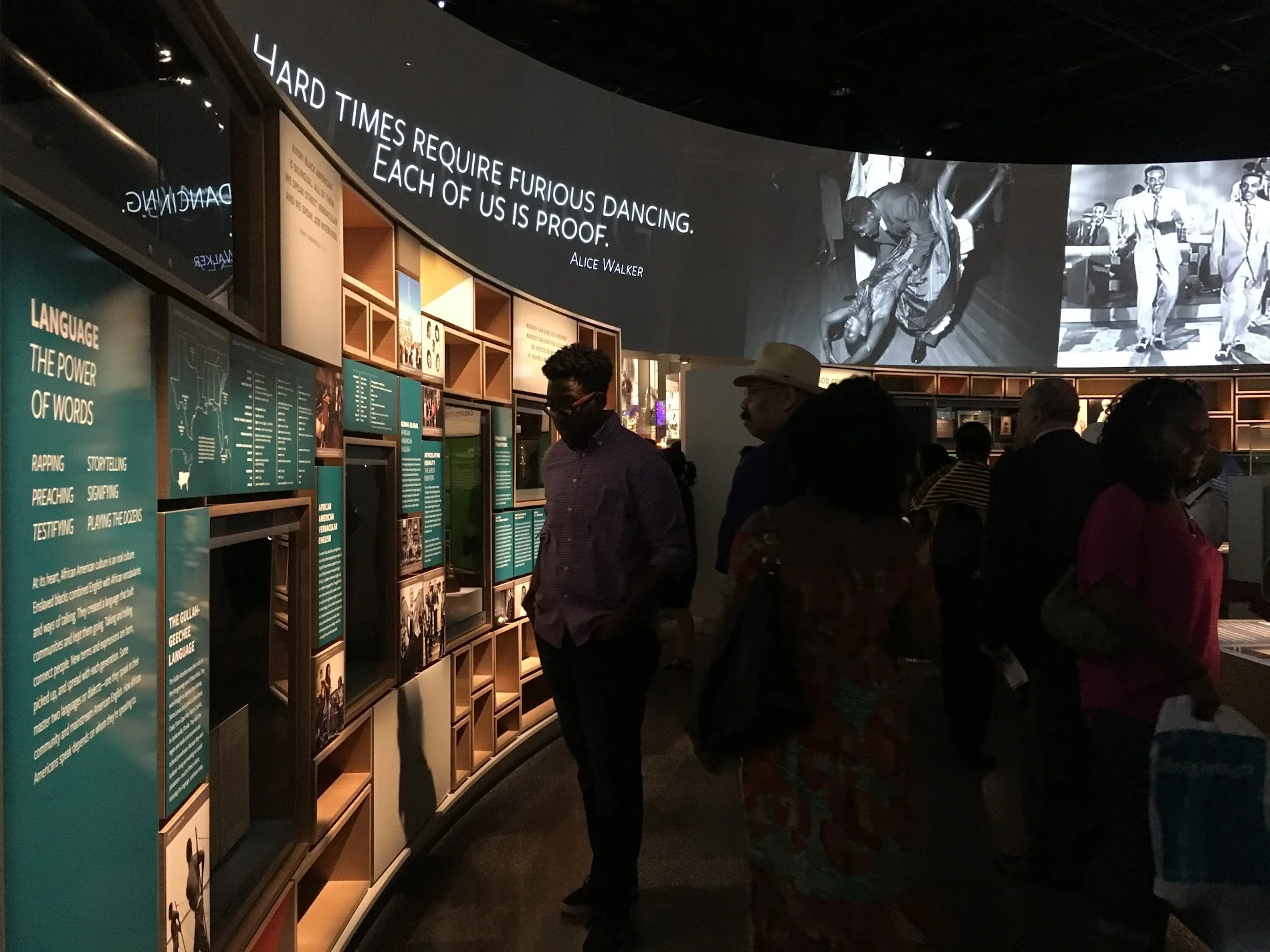 Main themes in the Cultural Expressions gallery include adaptation, improvisation, agency, identity, imagination and representation. Photo credit: Aki Carpenter