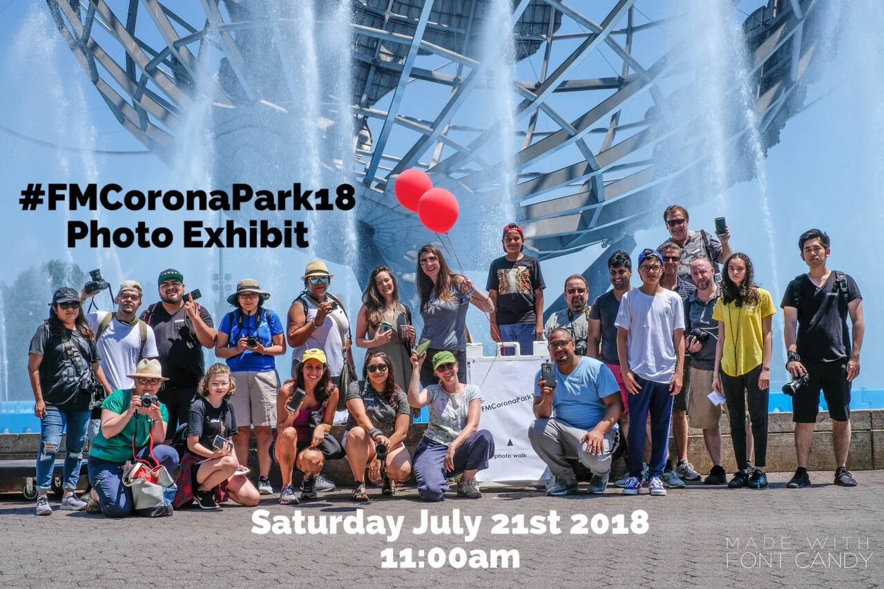#FMCoronaPark18 Pop-Up Photo Exhibit