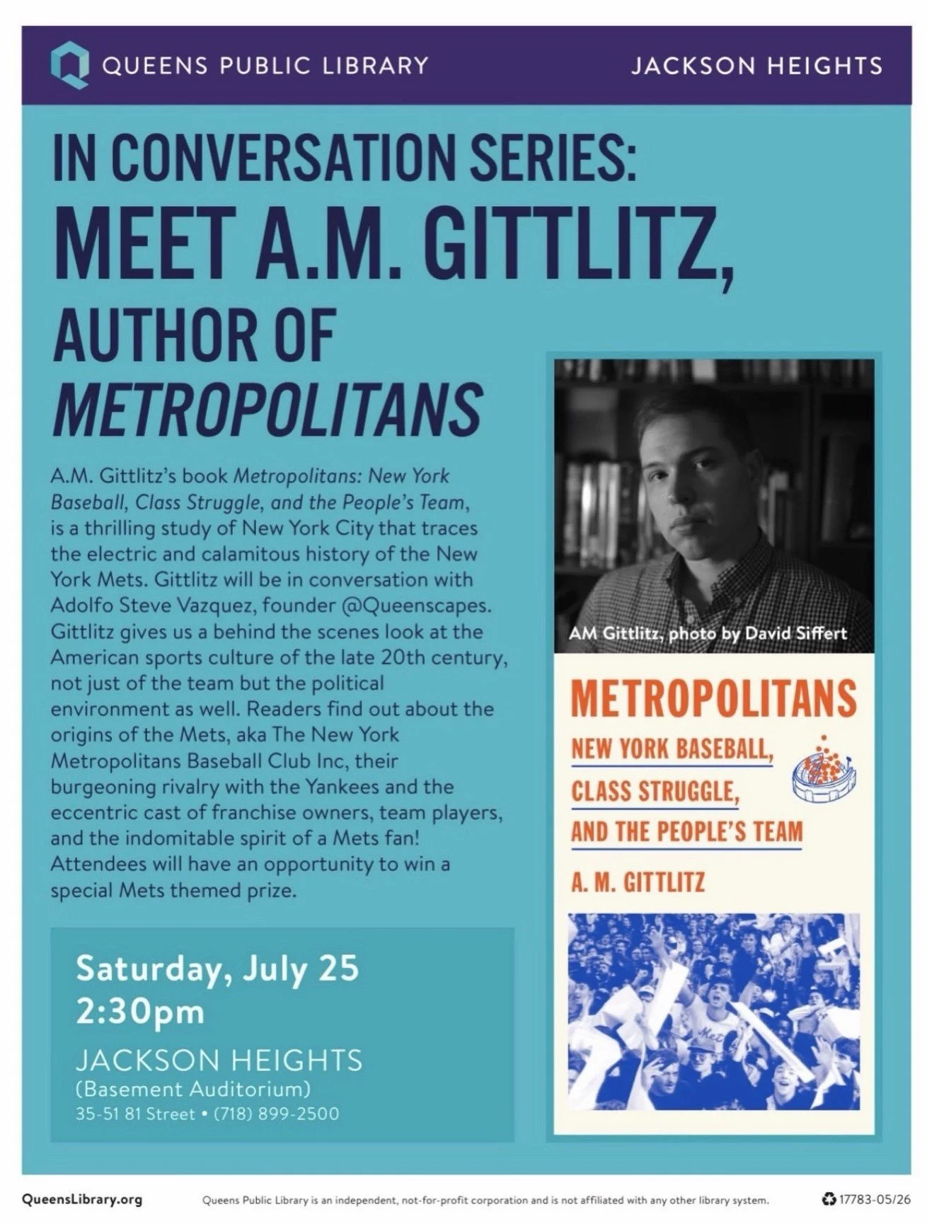 METROPOLITANS - CONVERSATION SERIES
