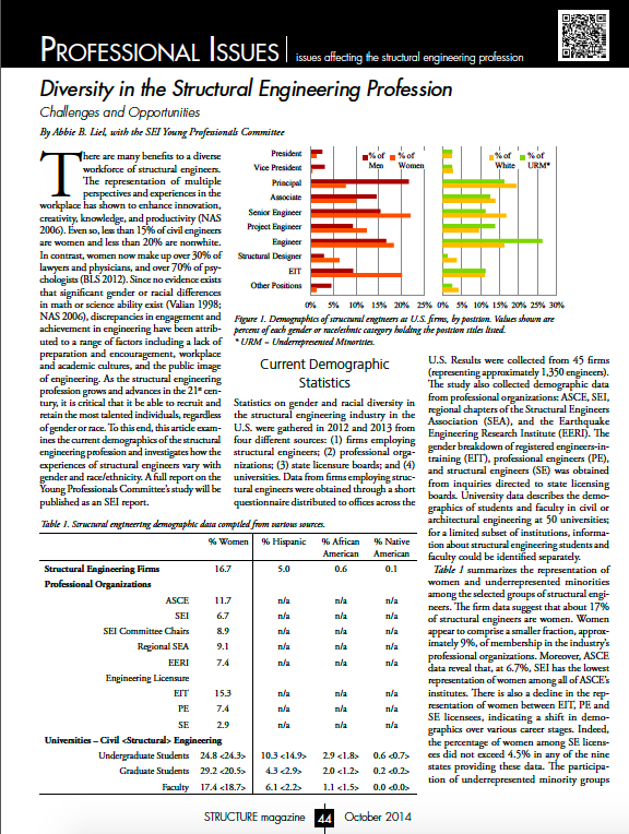 Diversity in Structural Engineering Article