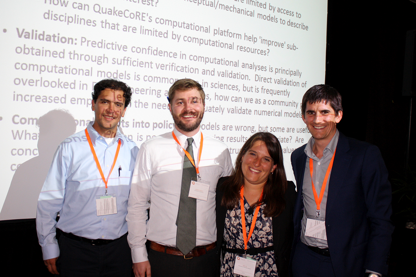 Moderator: Ricardo Taborda, Speaker: Chris McGann, Abbie Liel, Moderator and QuakeCore Deputy Director: Brendon Bradley