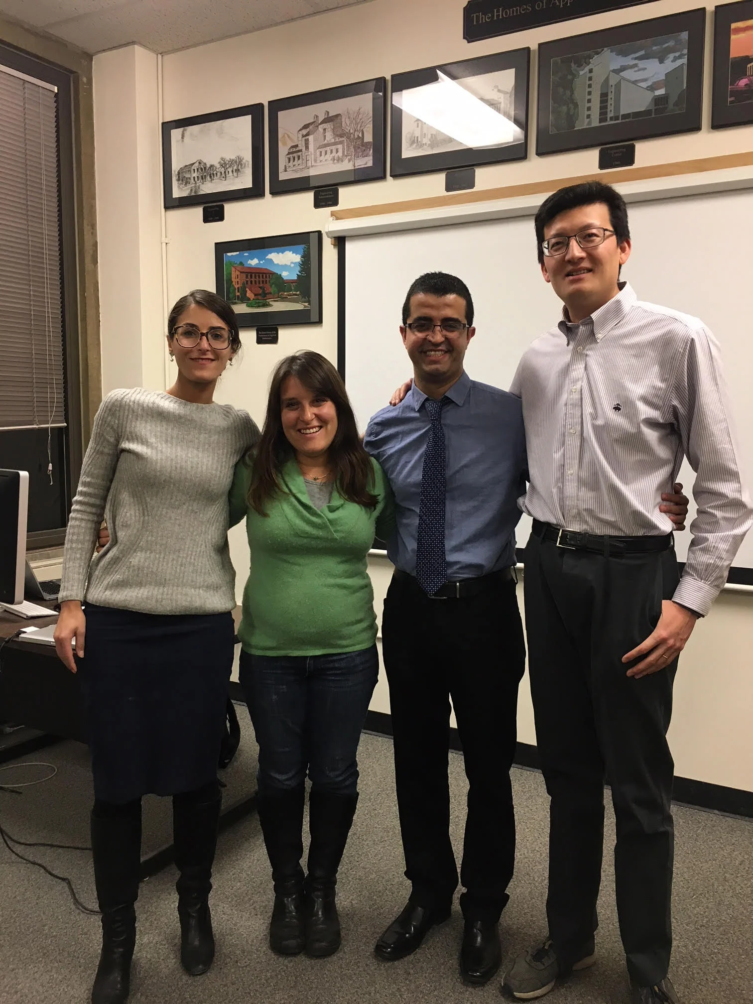 Shideh Dashti, Abbie Liel, Dr. Juan Olarte, and Yida Zhang
