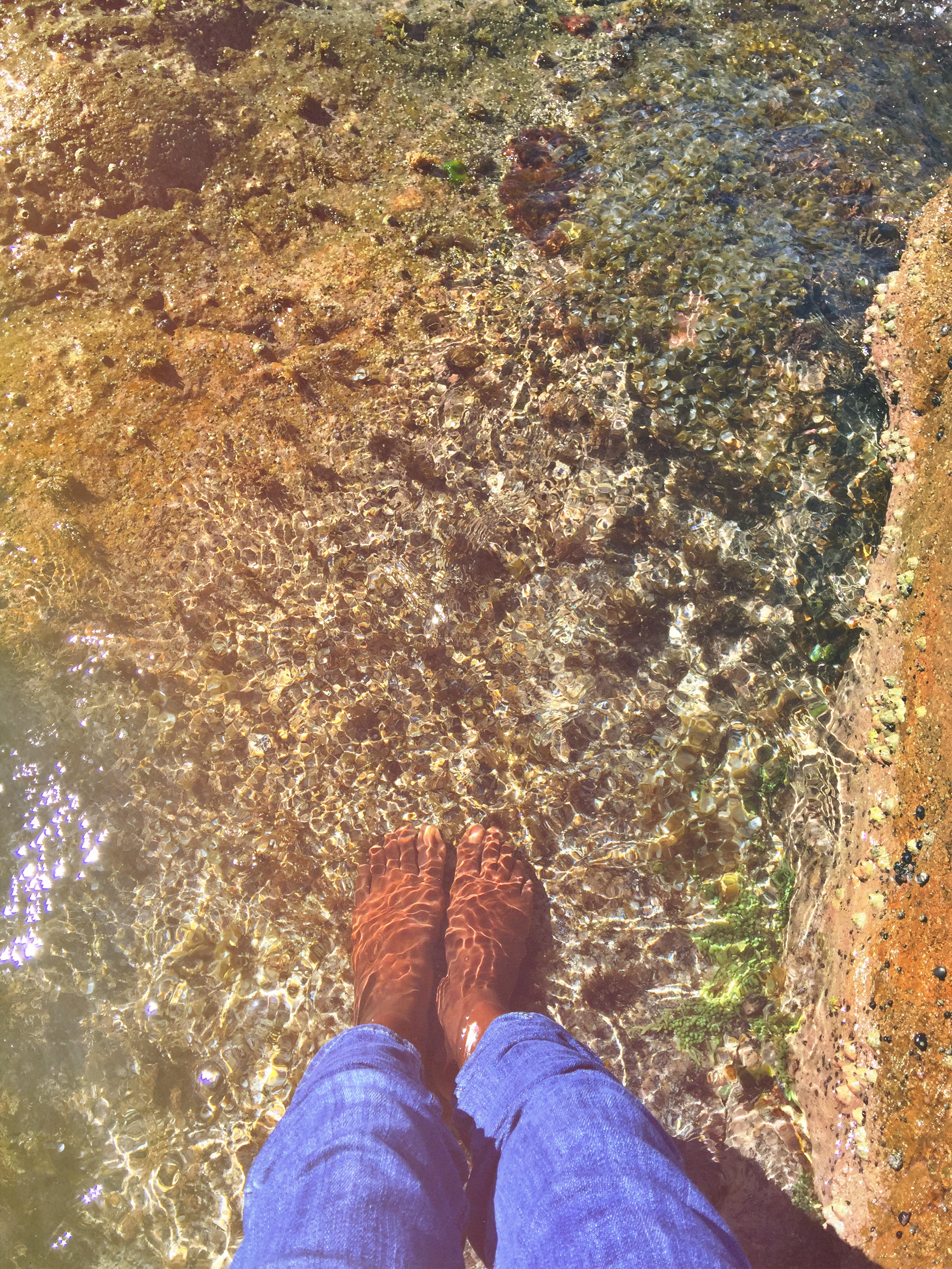 I love wetting my feet <3