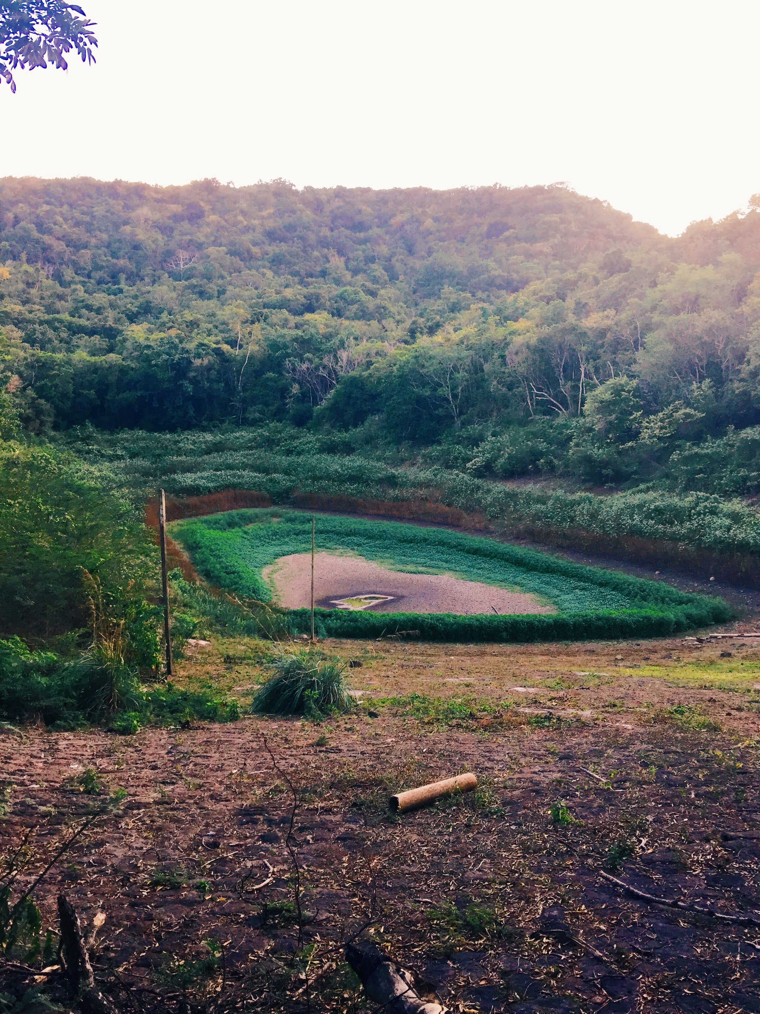 Wallings Dam - It's Dry Because Antigua is in a 27 month long drought
