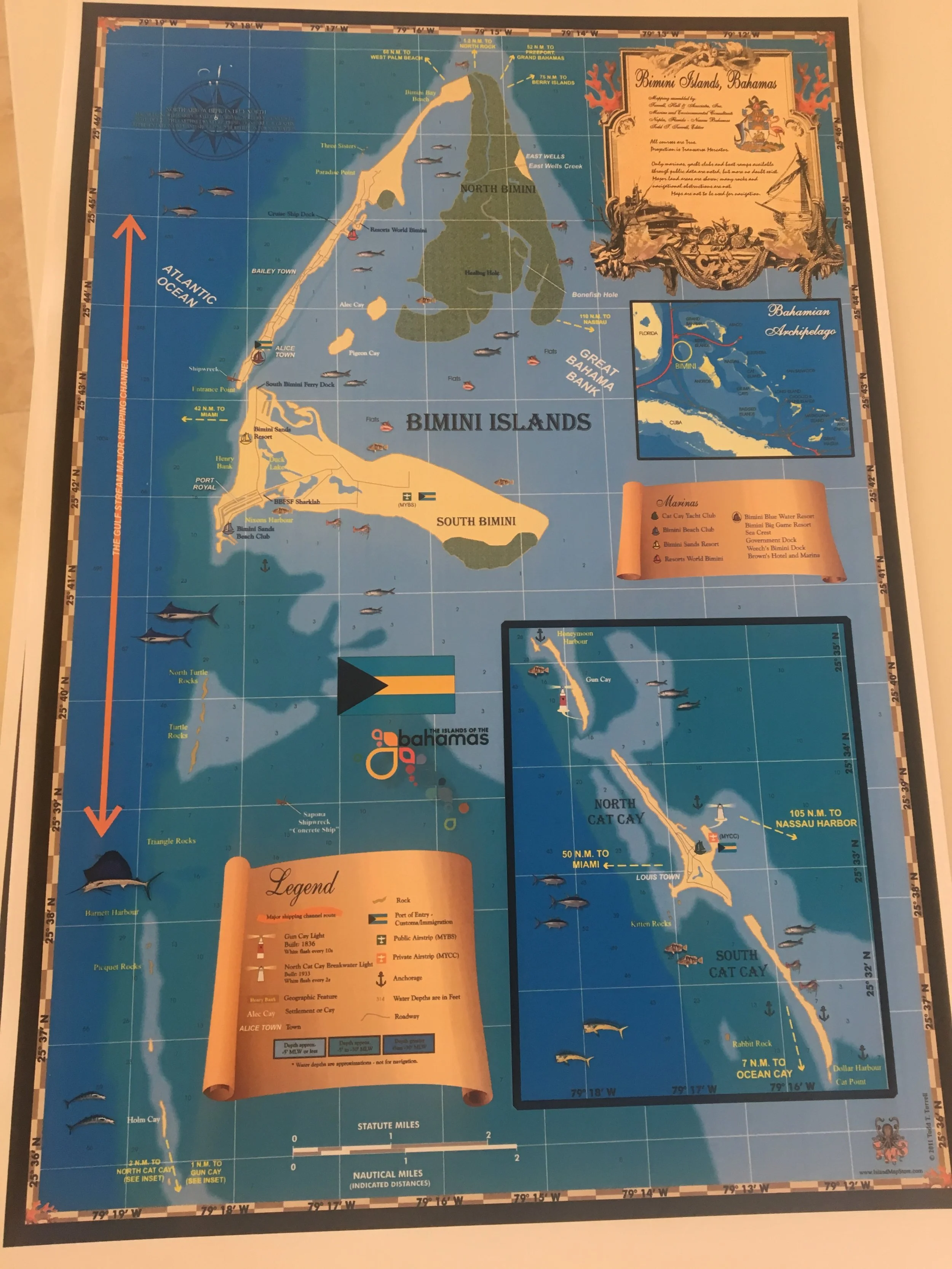 Found this in an Atlas in the Georgetown airport NEVER FORGET